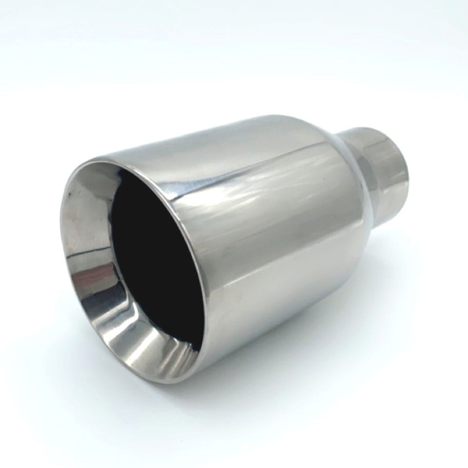 Colt Exhaust 5" ID X 60" Stainless Steel Straight Pipe – 409 SS With Band Clamps, Universal Fit
